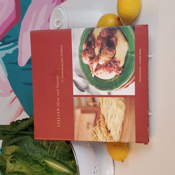 COOKBOOK Italian Slow and Savory Joyce Goldstein 2004 Recipes Hardcover +DJ - Picture 1 of 5